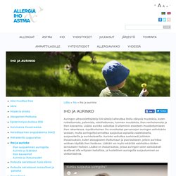 Iho ja aurinko
