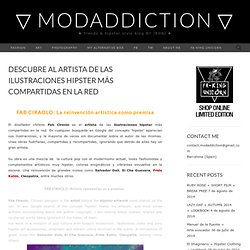 Descubre al artista de las ilustraciones hipster más compartidas en la red
