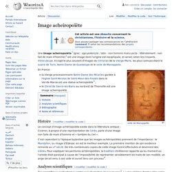 Image acheiropoïète