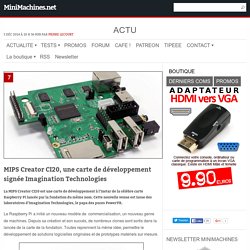 MIPS Creator CI20 la Raspberry Pi d'Imagination Technologies