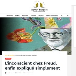L'inconscient chez Freud, enfin expliqué simplement