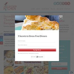 Incredible Southern Thanksgiving Side Dish Recipes