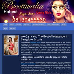 Preeti Walia Independent Bangalore Escorts Girl