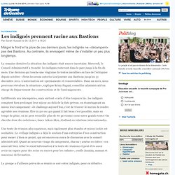 Les indignés prennent racine aux Bastions