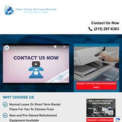 Industrial Copier - Copier Lease Philadelphia PA