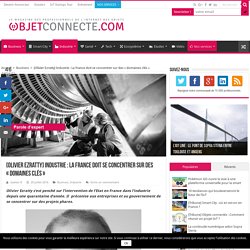 Industrie : La France doit se concentrer sur des "domaines clés"