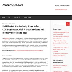 May 2021 Report on Global KVM Market Overview, Size, Share and Trends 2027