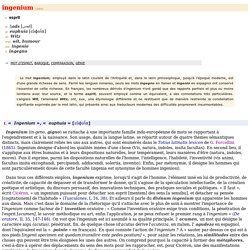 ingenium [latin]