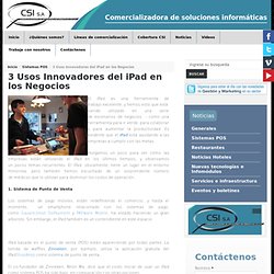 3 Usos Innovadores del iPad en los Negocios