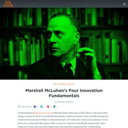 Marshall McLuhan's Four Innovation Fundamentals