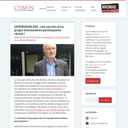 EDF : Les secrets d'un projet d'innovation participative réussi !
