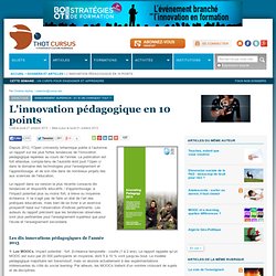 L'innovation pédagogique en 10 points