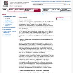 Centre - En résumé