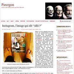 Instagram, l’image qui dit “Allô ?”