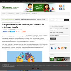 Inteligencias Múltiples Desafíos para ponerlas en práctica en tu aula -Orientacion Andujar