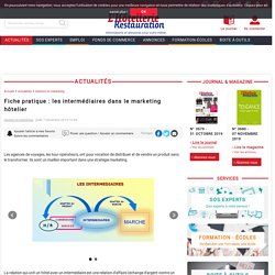 les intermédiaires dans le marketing hôtelier : fiche pratique