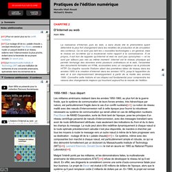 D’Internet au web - PUM - Collection en libre accès