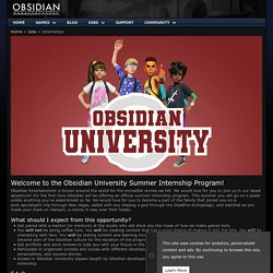 Obsidian Entertainment