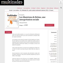 Les Musiciens de Brême, une interprétation sociale - multitudes