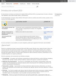 Introducción a Excel 2010