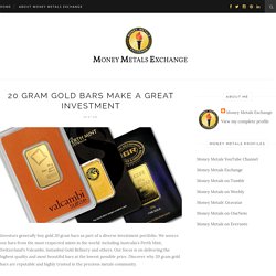 20 Gram Gold Bars Make a Great Investment
