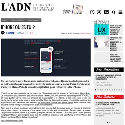 IPhone où es-tu ?