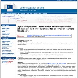 ES UNIDAD DEL SITIO WEB - IPTS - JRC - CE