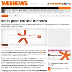 Istella: pregi e difetti