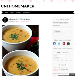 Jalapeno Beer Cheese Soup