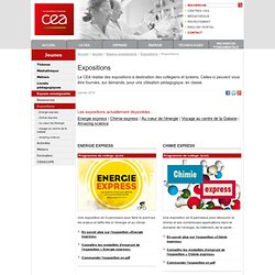 Amazing science : expositions en lien avec les sciences