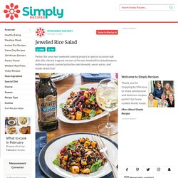 Jeweled Rice Salad Recipe