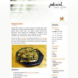 cuisine végétale