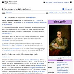 Johann Joachim Winckelmann