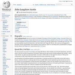 John Langshaw Austin
