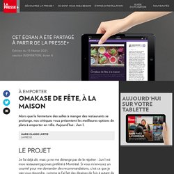 Jun I : omakase de fête, à la maison