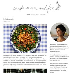 Kale fattoush