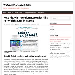 Keto Fit Avis (Keto Fit France, FR): Pure Natural Keto Premium Diet, Prix
