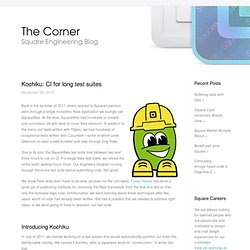 Kochiku: CI for long test suites