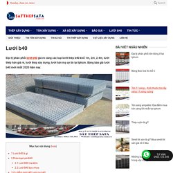 Lưới b40 giá rẻ