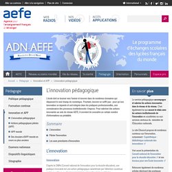 L'innovation pédagogique