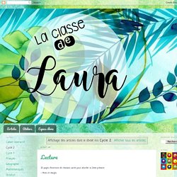 La classe de Laura: Cycle 2