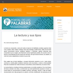 La lectura y sus tipos