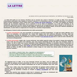 La lettre