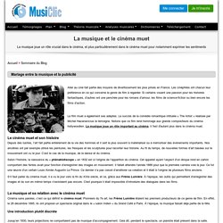 La musique dans le cinéma muet