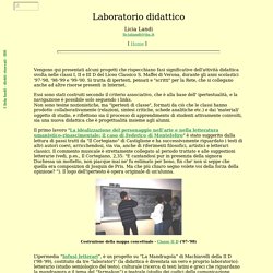 Laboratorio didattico