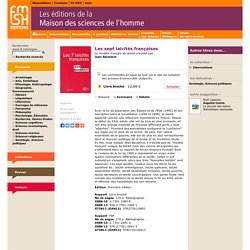 Les sept laïcités françaises, Le modèle français de laïcité n'existe pas