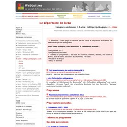 LCA - Refondation pédagogique