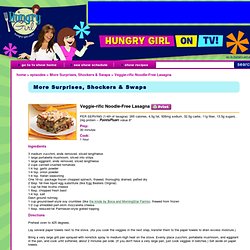 Veggie-rific Noodle-Free Lasagna Recipe