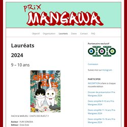 Lauréats – Prix Mangawa