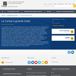 Le Cantal à grands traits